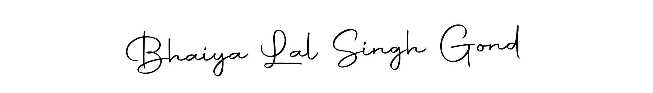 Use a signature maker to create a handwritten signature online. With this signature software, you can design (Autography-DOLnW) your own signature for name Bhaiya Lal Singh Gond. Bhaiya Lal Singh Gond signature style 10 images and pictures png