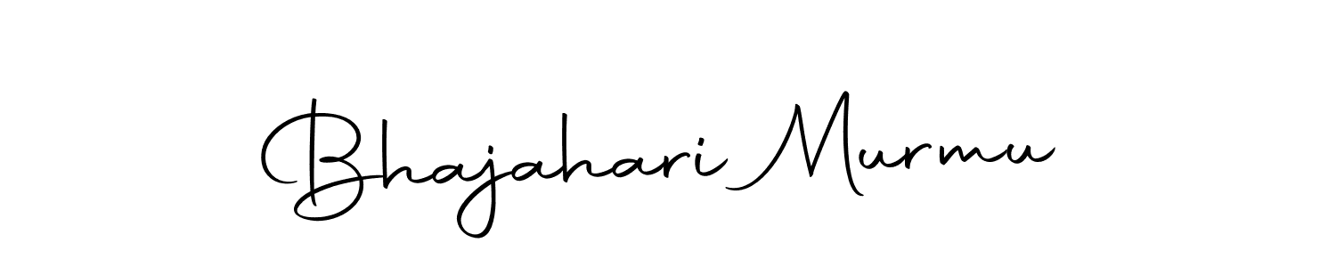 How to make Bhajahari Murmu name signature. Use Autography-DOLnW style for creating short signs online. This is the latest handwritten sign. Bhajahari Murmu signature style 10 images and pictures png