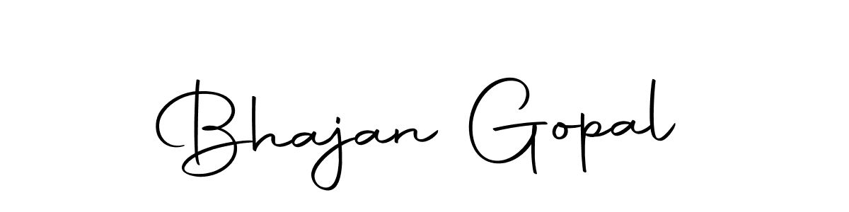 How to make Bhajan Gopal signature? Autography-DOLnW is a professional autograph style. Create handwritten signature for Bhajan Gopal name. Bhajan Gopal signature style 10 images and pictures png
