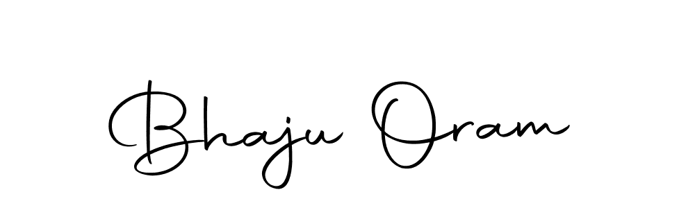 How to make Bhaju Oram name signature. Use Autography-DOLnW style for creating short signs online. This is the latest handwritten sign. Bhaju Oram signature style 10 images and pictures png