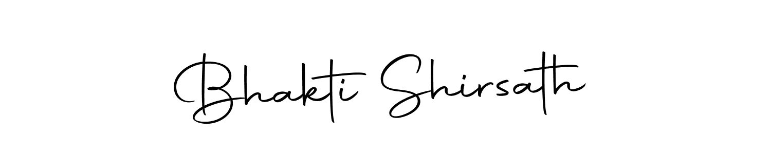 Create a beautiful signature design for name Bhakti Shirsath. With this signature (Autography-DOLnW) fonts, you can make a handwritten signature for free. Bhakti Shirsath signature style 10 images and pictures png