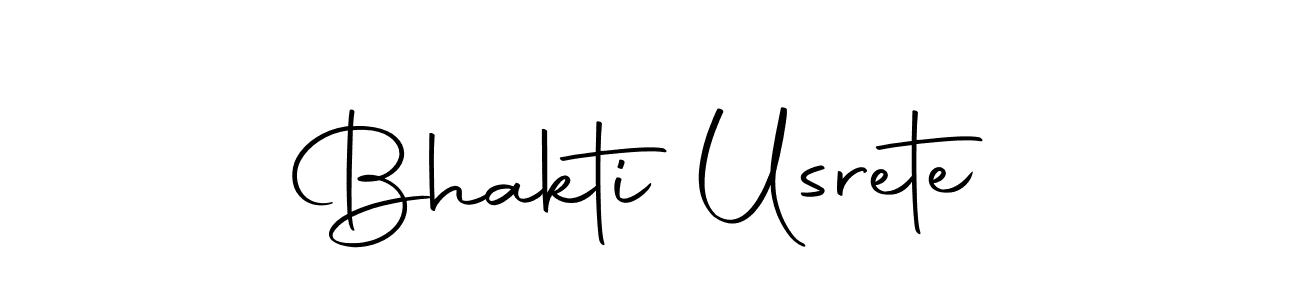 You can use this online signature creator to create a handwritten signature for the name Bhakti Usrete. This is the best online autograph maker. Bhakti Usrete signature style 10 images and pictures png