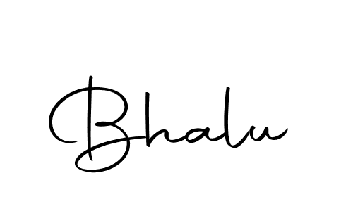 Create a beautiful signature design for name Bhalu. With this signature (Autography-DOLnW) fonts, you can make a handwritten signature for free. Bhalu signature style 10 images and pictures png