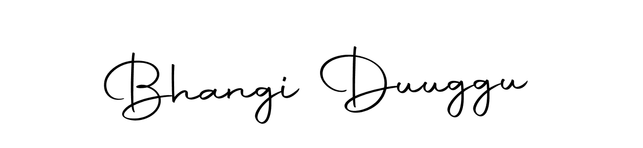 You should practise on your own different ways (Autography-DOLnW) to write your name (Bhangi Duuggu) in signature. don't let someone else do it for you. Bhangi Duuggu signature style 10 images and pictures png