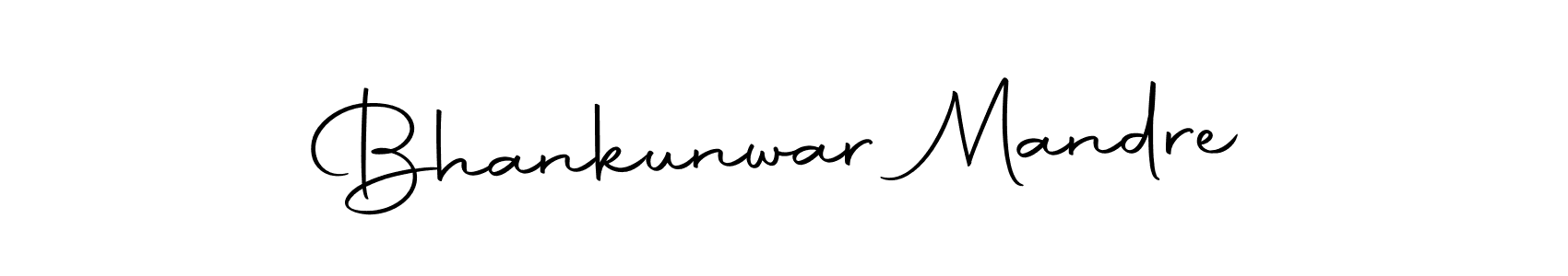 You can use this online signature creator to create a handwritten signature for the name Bhankunwar Mandre. This is the best online autograph maker. Bhankunwar Mandre signature style 10 images and pictures png