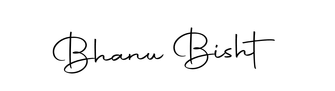 Use a signature maker to create a handwritten signature online. With this signature software, you can design (Autography-DOLnW) your own signature for name Bhanu Bisht. Bhanu Bisht signature style 10 images and pictures png