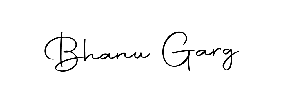 Make a short Bhanu Garg signature style. Manage your documents anywhere anytime using Autography-DOLnW. Create and add eSignatures, submit forms, share and send files easily. Bhanu Garg signature style 10 images and pictures png