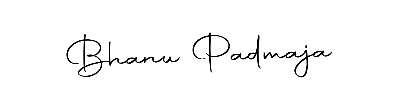 Use a signature maker to create a handwritten signature online. With this signature software, you can design (Autography-DOLnW) your own signature for name Bhanu Padmaja. Bhanu Padmaja signature style 10 images and pictures png