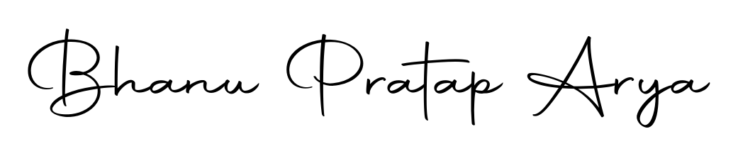 Create a personalized artistic stamp with Bhanu Pratap Arya in Autography-DOLnW font. Perfect for visual artists, designers, and influencers. Bhanu Pratap Arya signature style 10 images and pictures png