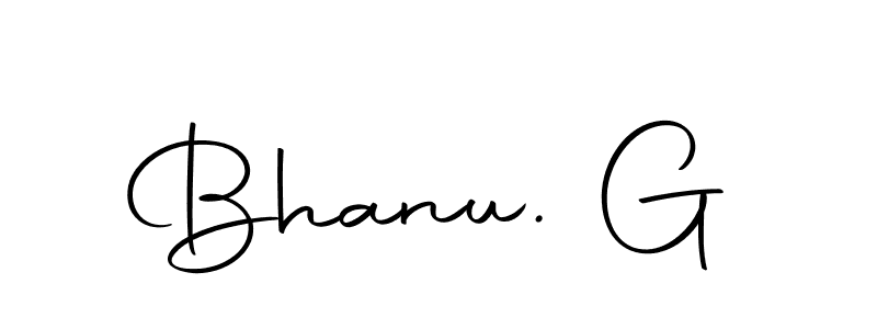 The best way (Autography-DOLnW) to make a short signature is to pick only two or three words in your name. The name Bhanu. G include a total of six letters. For converting this name. Bhanu. G signature style 10 images and pictures png
