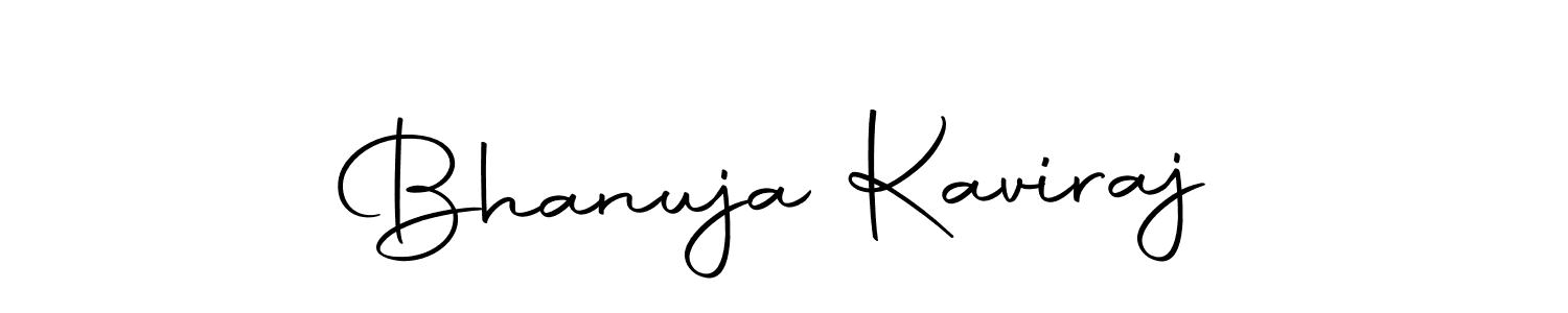 Also we have Bhanuja Kaviraj name is the best signature style. Create professional handwritten signature collection using Autography-DOLnW autograph style. Bhanuja Kaviraj signature style 10 images and pictures png