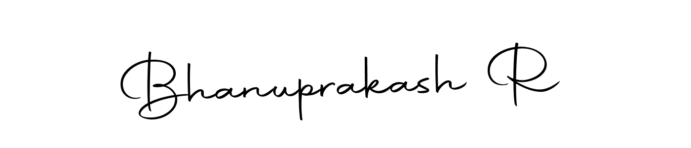 Create a beautiful signature design for name Bhanuprakash R. With this signature (Autography-DOLnW) fonts, you can make a handwritten signature for free. Bhanuprakash R signature style 10 images and pictures png