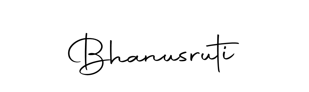 Make a beautiful signature design for name Bhanusruti. With this signature (Autography-DOLnW) style, you can create a handwritten signature for free. Bhanusruti signature style 10 images and pictures png