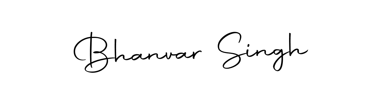 Create a beautiful signature design for name Bhanvar Singh. With this signature (Autography-DOLnW) fonts, you can make a handwritten signature for free. Bhanvar Singh signature style 10 images and pictures png