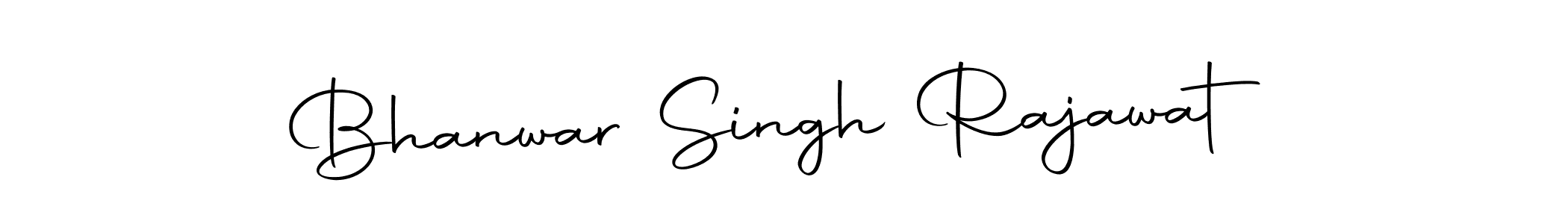 How to make Bhanwar Singh Rajawat name signature. Use Autography-DOLnW style for creating short signs online. This is the latest handwritten sign. Bhanwar Singh Rajawat signature style 10 images and pictures png