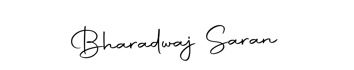 Design your own signature with our free online signature maker. With this signature software, you can create a handwritten (Autography-DOLnW) signature for name Bharadwaj Saran. Bharadwaj Saran signature style 10 images and pictures png