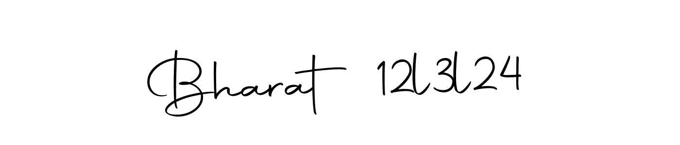 Create a beautiful signature design for name Bharat 12l3l24. With this signature (Autography-DOLnW) fonts, you can make a handwritten signature for free. Bharat 12l3l24 signature style 10 images and pictures png