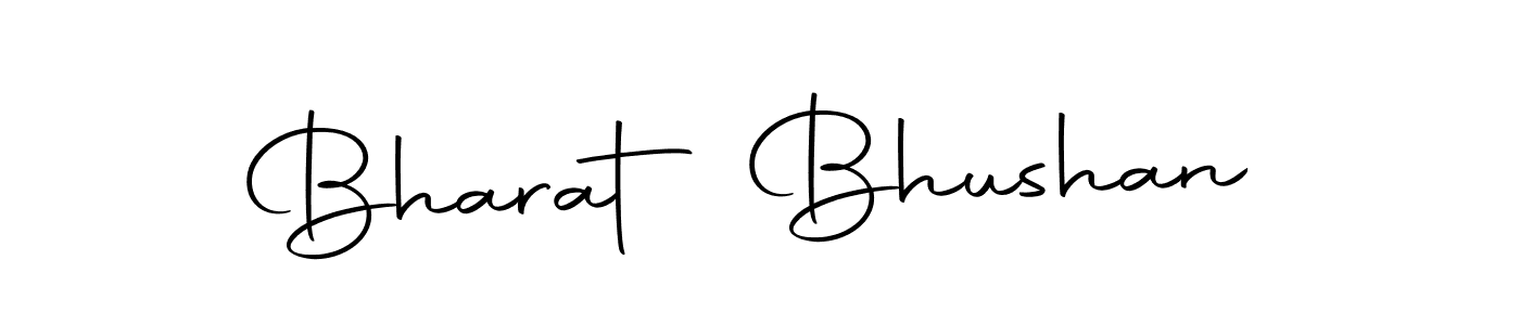 Create a beautiful signature design for name Bharat Bhushan. With this signature (Autography-DOLnW) fonts, you can make a handwritten signature for free. Bharat Bhushan signature style 10 images and pictures png