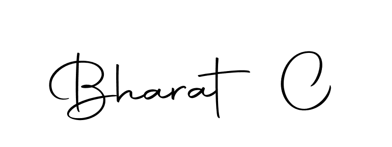 You should practise on your own different ways (Autography-DOLnW) to write your name (Bharat C) in signature. don't let someone else do it for you. Bharat C signature style 10 images and pictures png