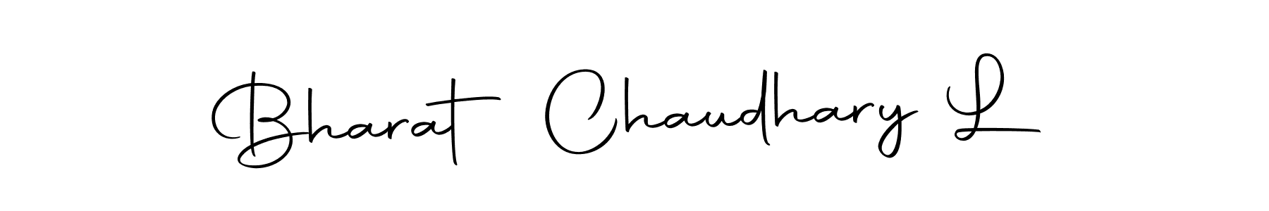 Make a beautiful signature design for name Bharat Chaudhary L. With this signature (Autography-DOLnW) style, you can create a handwritten signature for free. Bharat Chaudhary L signature style 10 images and pictures png