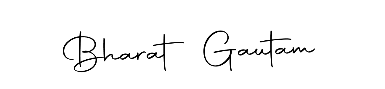 You should practise on your own different ways (Autography-DOLnW) to write your name (Bharat Gautam) in signature. don't let someone else do it for you. Bharat Gautam signature style 10 images and pictures png