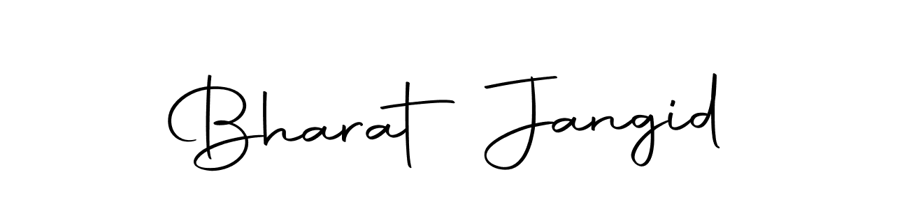 How to make Bharat Jangid signature? Autography-DOLnW is a professional autograph style. Create handwritten signature for Bharat Jangid name. Bharat Jangid signature style 10 images and pictures png