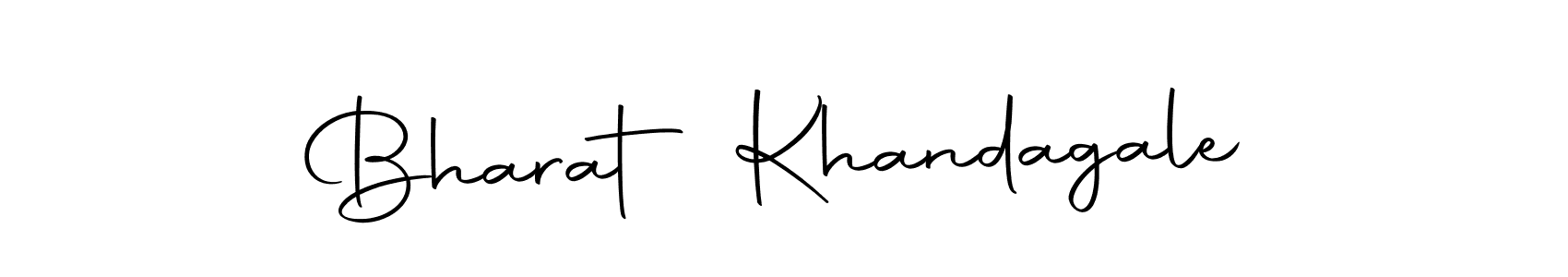 You should practise on your own different ways (Autography-DOLnW) to write your name (Bharat Khandagale) in signature. don't let someone else do it for you. Bharat Khandagale signature style 10 images and pictures png