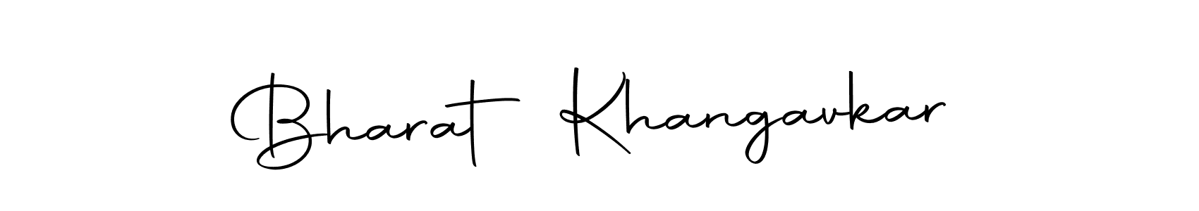 Create a beautiful signature design for name Bharat Khangavkar. With this signature (Autography-DOLnW) fonts, you can make a handwritten signature for free. Bharat Khangavkar signature style 10 images and pictures png