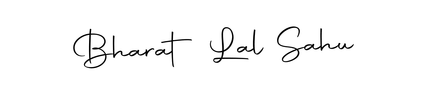 How to make Bharat Lal Sahu name signature. Use Autography-DOLnW style for creating short signs online. This is the latest handwritten sign. Bharat Lal Sahu signature style 10 images and pictures png