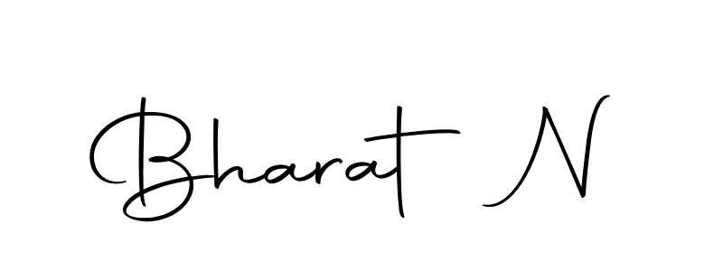 Make a beautiful signature design for name Bharat N. Use this online signature maker to create a handwritten signature for free. Bharat N signature style 10 images and pictures png