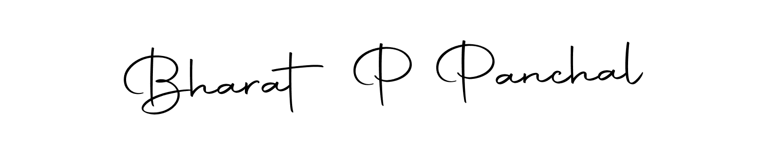 Design your own signature with our free online signature maker. With this signature software, you can create a handwritten (Autography-DOLnW) signature for name Bharat P Panchal. Bharat P Panchal signature style 10 images and pictures png