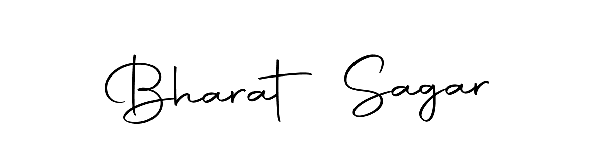 Design your own signature with our free online signature maker. With this signature software, you can create a handwritten (Autography-DOLnW) signature for name Bharat Sagar. Bharat Sagar signature style 10 images and pictures png