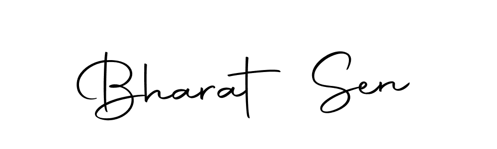 Use a signature maker to create a handwritten signature online. With this signature software, you can design (Autography-DOLnW) your own signature for name Bharat Sen. Bharat Sen signature style 10 images and pictures png