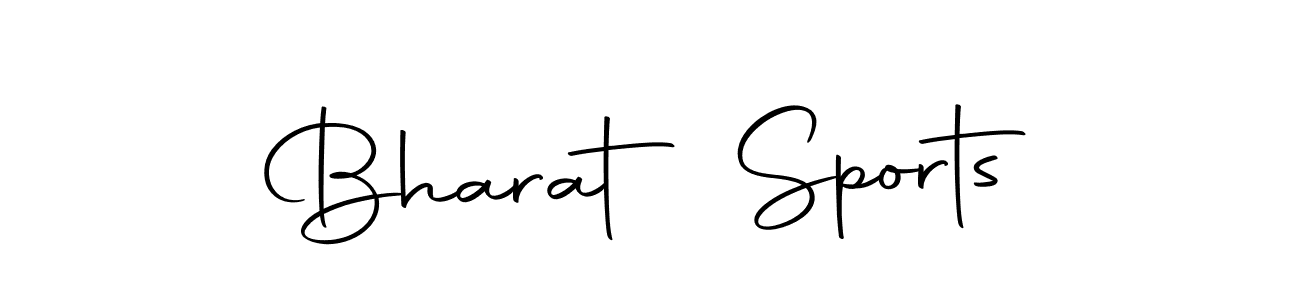 You should practise on your own different ways (Autography-DOLnW) to write your name (Bharat Sports) in signature. don't let someone else do it for you. Bharat Sports signature style 10 images and pictures png