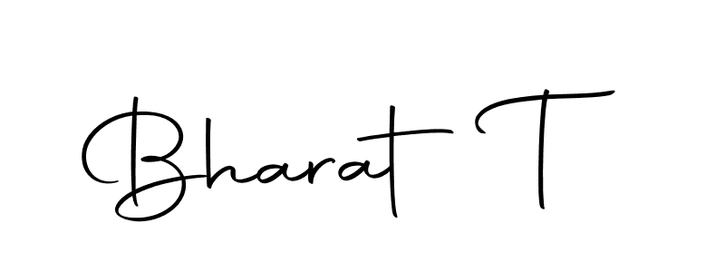 How to make Bharat T signature? Autography-DOLnW is a professional autograph style. Create handwritten signature for Bharat T name. Bharat T signature style 10 images and pictures png