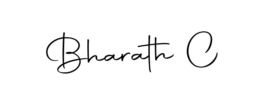 It looks lik you need a new signature style for name Bharath C. Design unique handwritten (Autography-DOLnW) signature with our free signature maker in just a few clicks. Bharath C signature style 10 images and pictures png