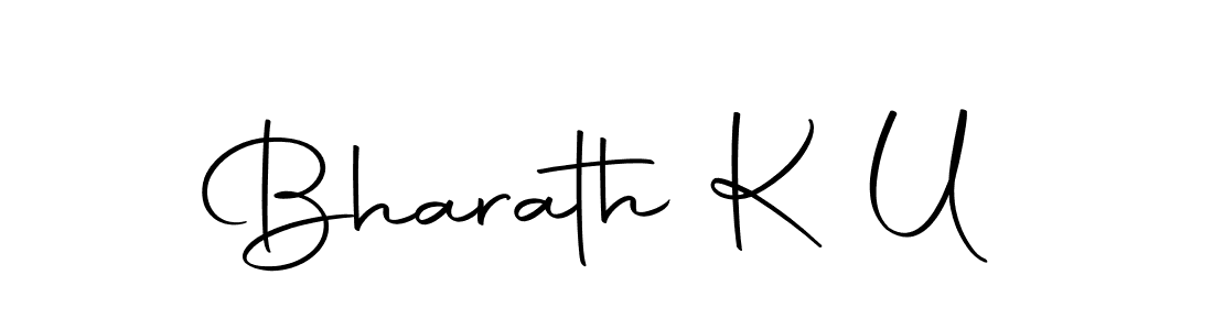 It looks lik you need a new signature style for name Bharath K U. Design unique handwritten (Autography-DOLnW) signature with our free signature maker in just a few clicks. Bharath K U signature style 10 images and pictures png