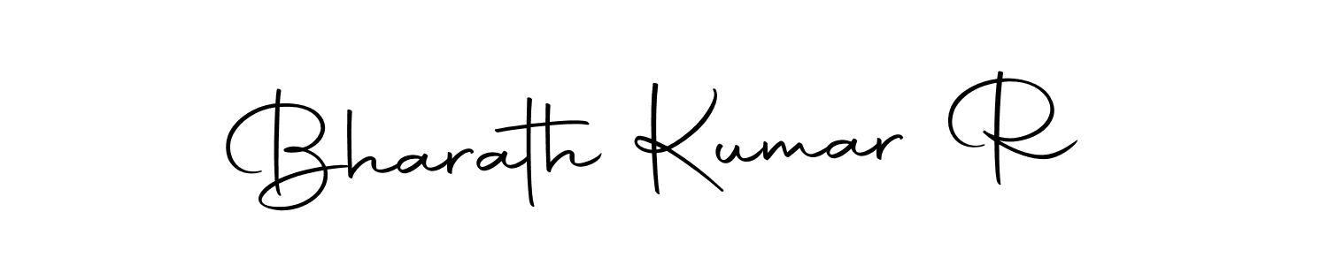 You should practise on your own different ways (Autography-DOLnW) to write your name (Bharath Kumar R) in signature. don't let someone else do it for you. Bharath Kumar R signature style 10 images and pictures png