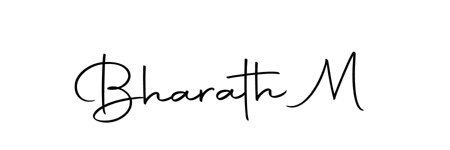 You can use this online signature creator to create a handwritten signature for the name Bharath M. This is the best online autograph maker. Bharath M signature style 10 images and pictures png