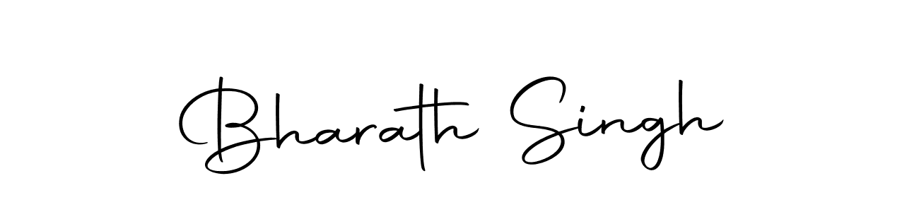 Bharath Singh stylish signature style. Best Handwritten Sign (Autography-DOLnW) for my name. Handwritten Signature Collection Ideas for my name Bharath Singh. Bharath Singh signature style 10 images and pictures png