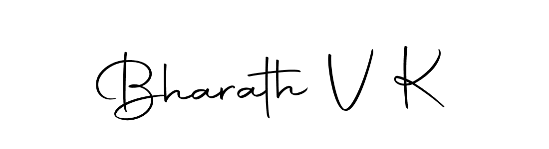 This is the best signature style for the Bharath V K name. Also you like these signature font (Autography-DOLnW). Mix name signature. Bharath V K signature style 10 images and pictures png
