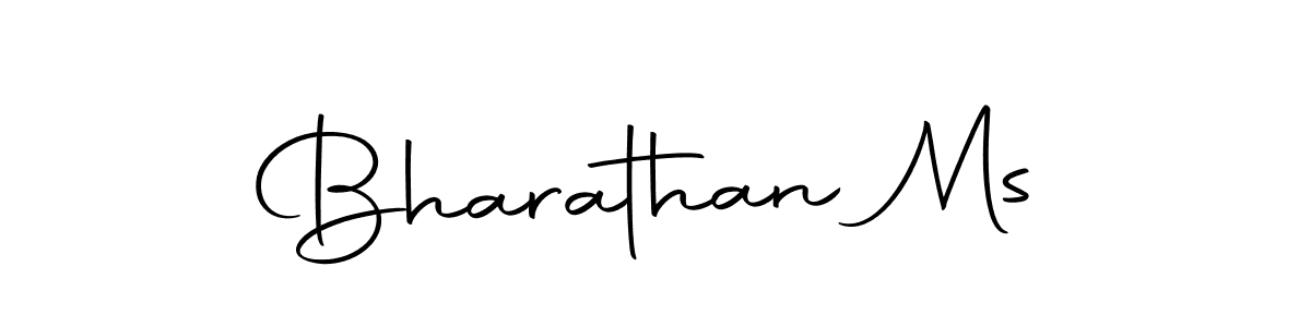 Make a beautiful signature design for name Bharathan Ms. Use this online signature maker to create a handwritten signature for free. Bharathan Ms signature style 10 images and pictures png