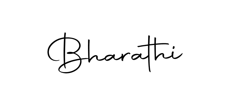 Design your own signature with our free online signature maker. With this signature software, you can create a handwritten (Autography-DOLnW) signature for name Bharathi. Bharathi signature style 10 images and pictures png