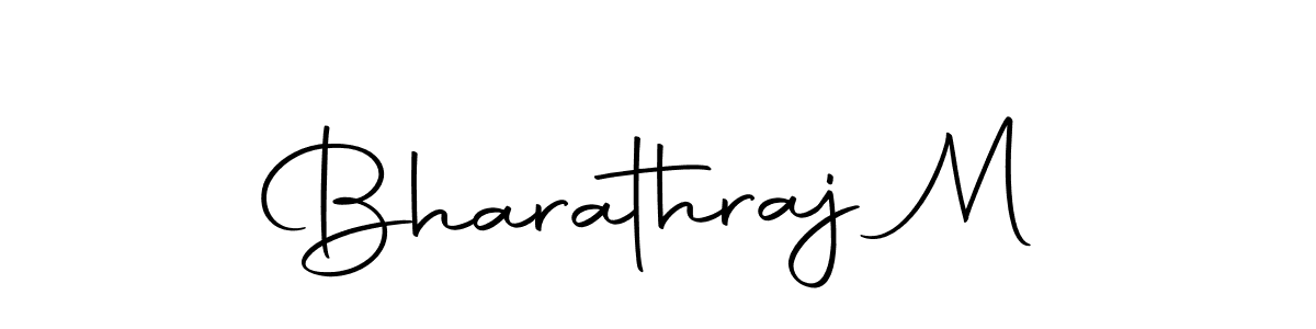 The best way (Autography-DOLnW) to make a short signature is to pick only two or three words in your name. The name Bharathraj M include a total of six letters. For converting this name. Bharathraj M signature style 10 images and pictures png