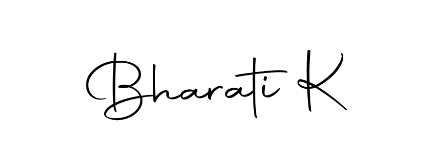 Also we have Bharati K name is the best signature style. Create professional handwritten signature collection using Autography-DOLnW autograph style. Bharati K signature style 10 images and pictures png