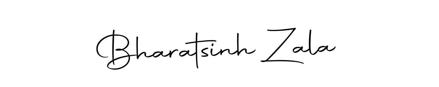 Design your own signature with our free online signature maker. With this signature software, you can create a handwritten (Autography-DOLnW) signature for name Bharatsinh Zala. Bharatsinh Zala signature style 10 images and pictures png