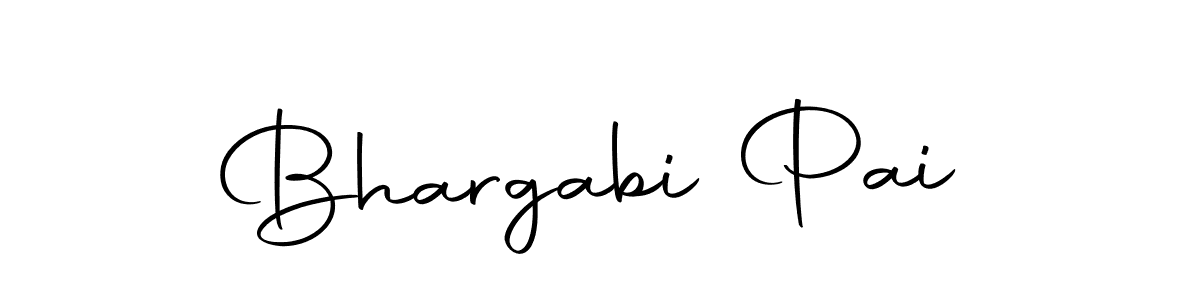 Also we have Bhargabi Pai name is the best signature style. Create professional handwritten signature collection using Autography-DOLnW autograph style. Bhargabi Pai signature style 10 images and pictures png