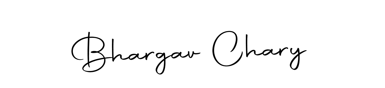 How to make Bhargav Chary name signature. Use Autography-DOLnW style for creating short signs online. This is the latest handwritten sign. Bhargav Chary signature style 10 images and pictures png