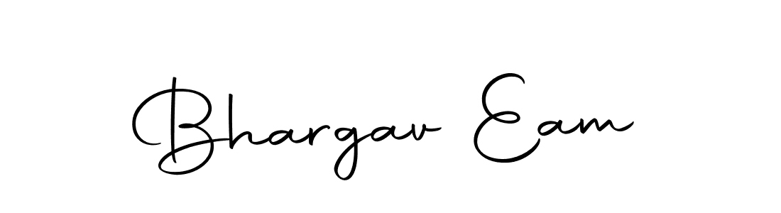 Design your own signature with our free online signature maker. With this signature software, you can create a handwritten (Autography-DOLnW) signature for name Bhargav Eam. Bhargav Eam signature style 10 images and pictures png