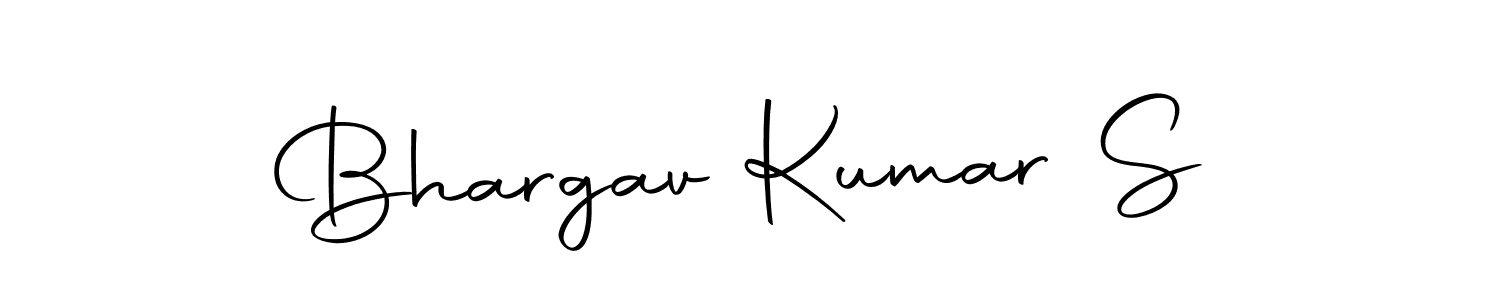 You should practise on your own different ways (Autography-DOLnW) to write your name (Bhargav Kumar S) in signature. don't let someone else do it for you. Bhargav Kumar S signature style 10 images and pictures png